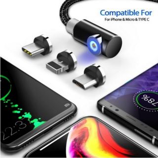 ✔️Đầu sạc từ Nam châm cho Micro USB hoặc Type C hoặc Apple - Micro USB/Type-C/IOS