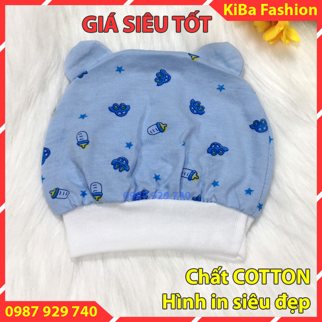 1 chiếc Mũ sơ sinh cotton cho bé -MSS0250