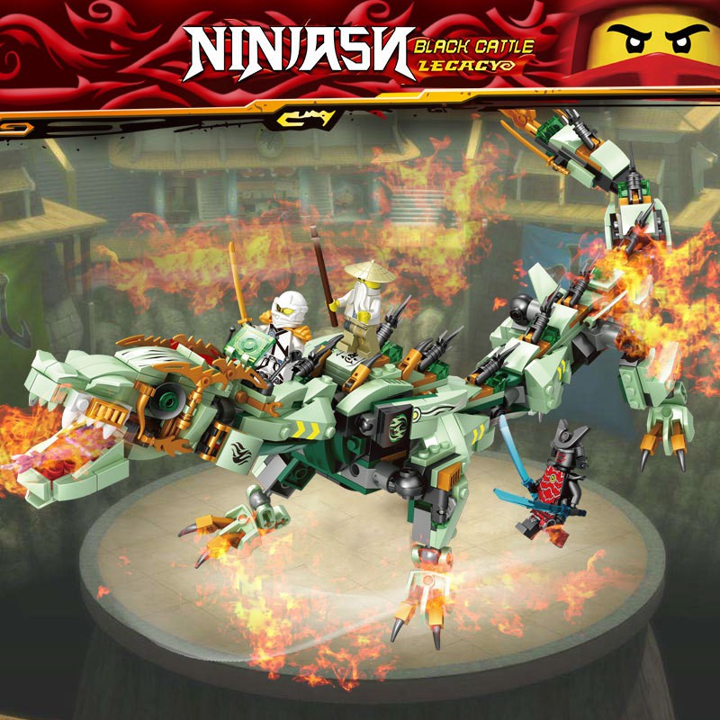 Bộ Đồ Chơi Lắp Ráp Lego Ninjago Titan Mech Dragon Cho Bé Trai