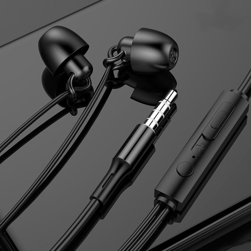 (0504)Tai nghe in-ear chống ồn silicon mềm 3,5 mm, bạn có thể chìm vào giấc ngủ