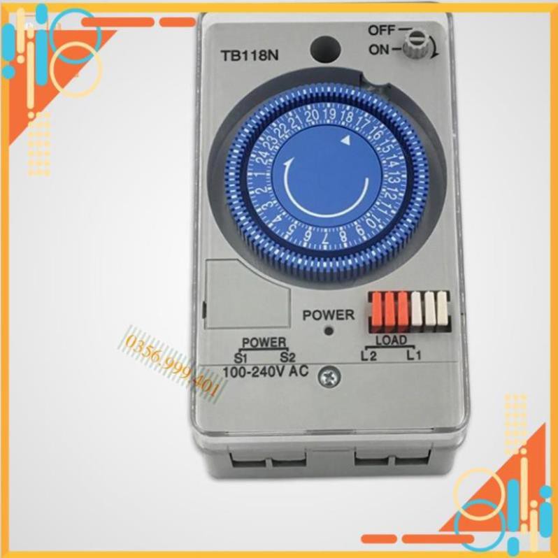 Rơ le thời gian thực - đồng hồ hẹn giờ - Timer hẹn giờ Panasonic TB118N TB118