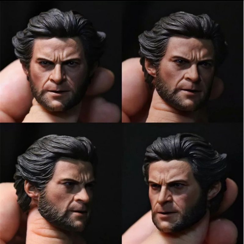 Đầu mô hình nhân vật Người Sói Wolverine tỷ lệ 1:6_ 12inch