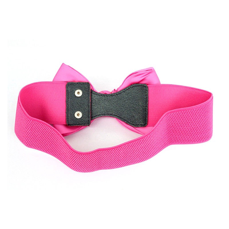 Thắt Lưng Co Giãn Đính Nơ Thanh Lịch Cho Nữ