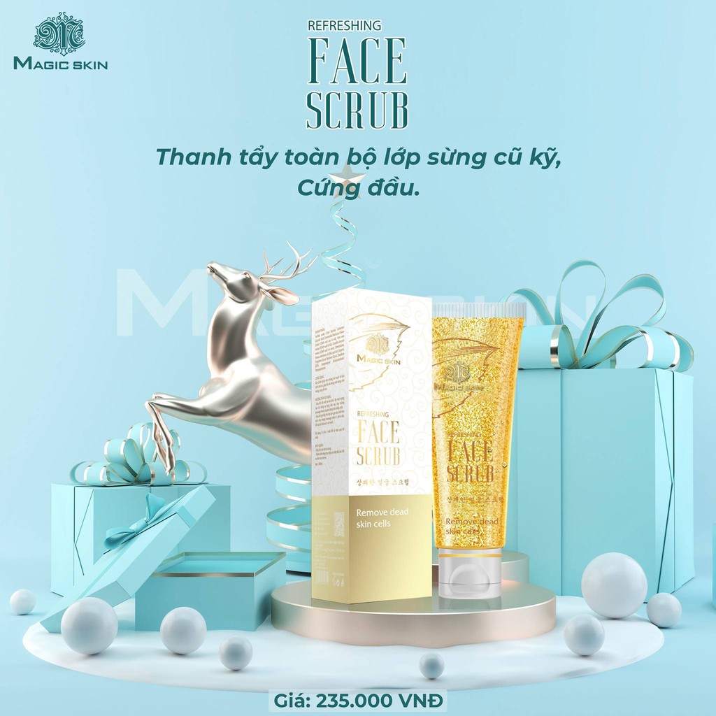 Tẩy da chết dịu nhẹ (Face) Refreshing Face Scrub CHÍNH HÃNG Magic Skin | BigBuy360 - bigbuy360.vn