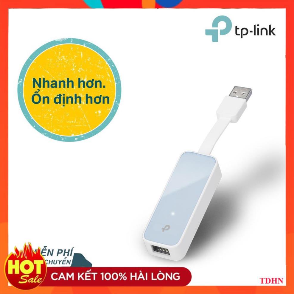 [Hãng] TP-Link Bộ chuyển đổi mạng USB 2.0 100Mbps Nhanh và ổn định - UE200- Hãng phân phối chính thức