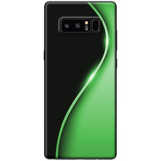 Ốp lưng Samsung Galaxy Note 4, Note 5, Note 7, Note 8, Note 9 in hình Đường cong xanh