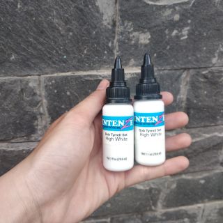 Mực xăm siêu trắng Intenze High White 1oz
