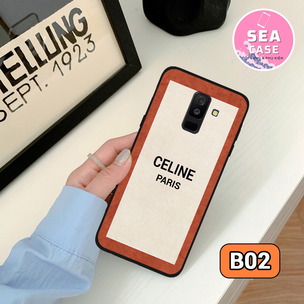 Ốp lưng Samsung A6+/ A6 PLUS/ J8 hình dioor,lvv sang chảnh,bền,đẹp – ốp nhựa chống trầy,chống va đập