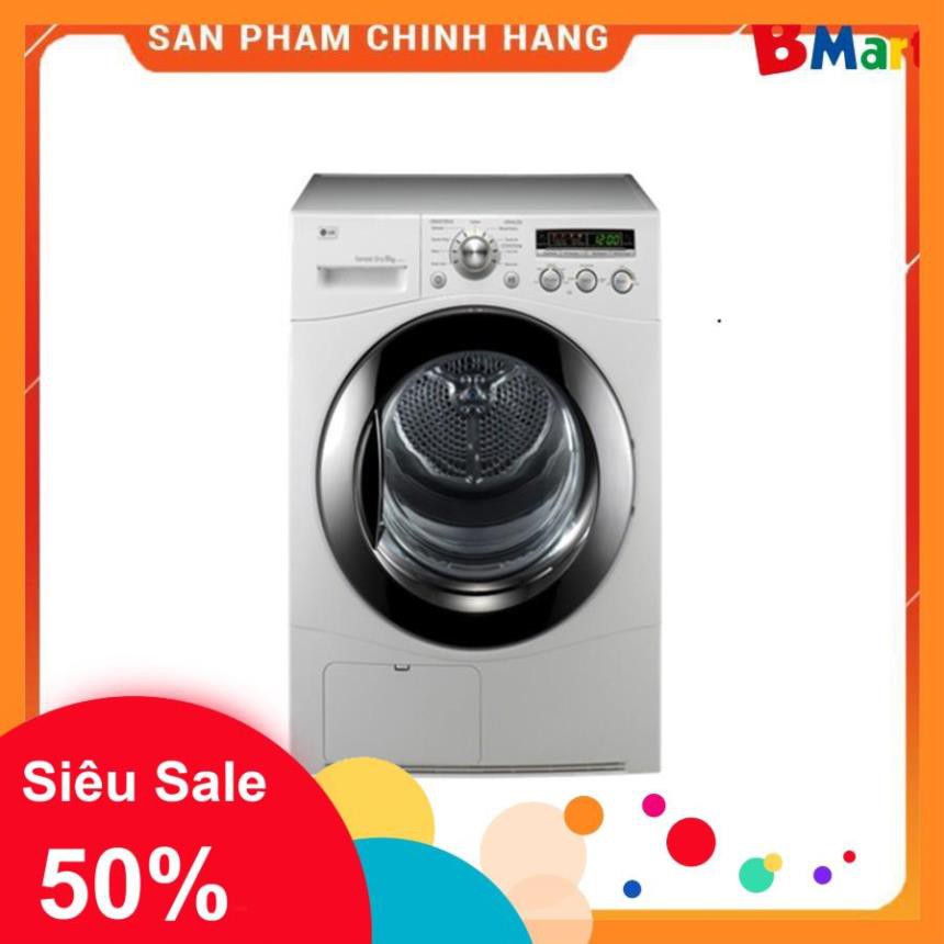 [ Miễn phí vận chuyển lắp đặt tại Hà Nội ] Máy sấy ngưng tụ quần áo LG 8 kg DR-80BW  - BM NEW