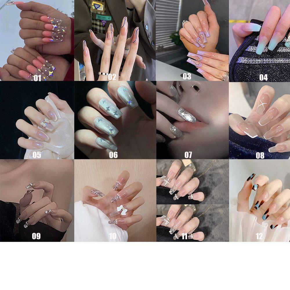 Hộp 1 / 24 Móng Tay Giả Chất Lượng Cao