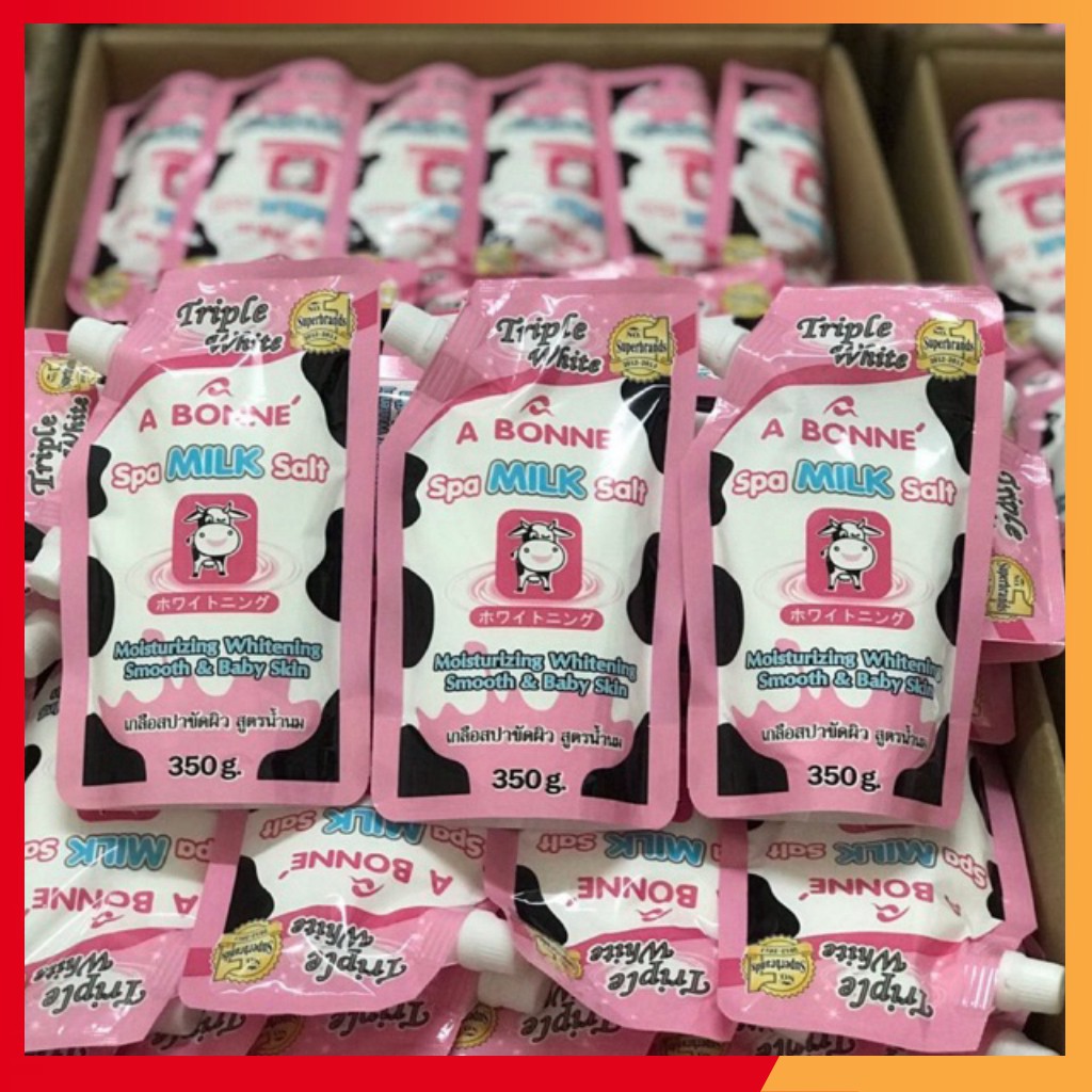 MUỐI TẮM BÒ HỒNG THÁI LAN dạng hộp / bịch