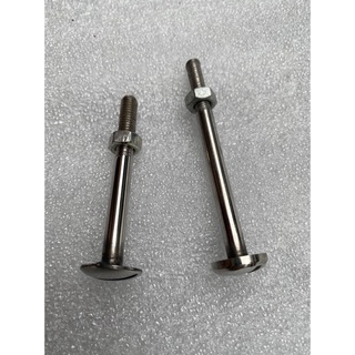 CẶP ỐC CỐP XE CUB 81 - 82 - 84 - DD - DH INOX