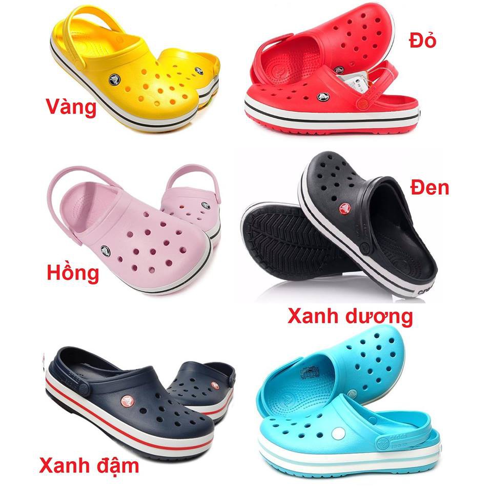 Dép Cá Sấu Cross Thời Trang Siêu Êm [HN]
