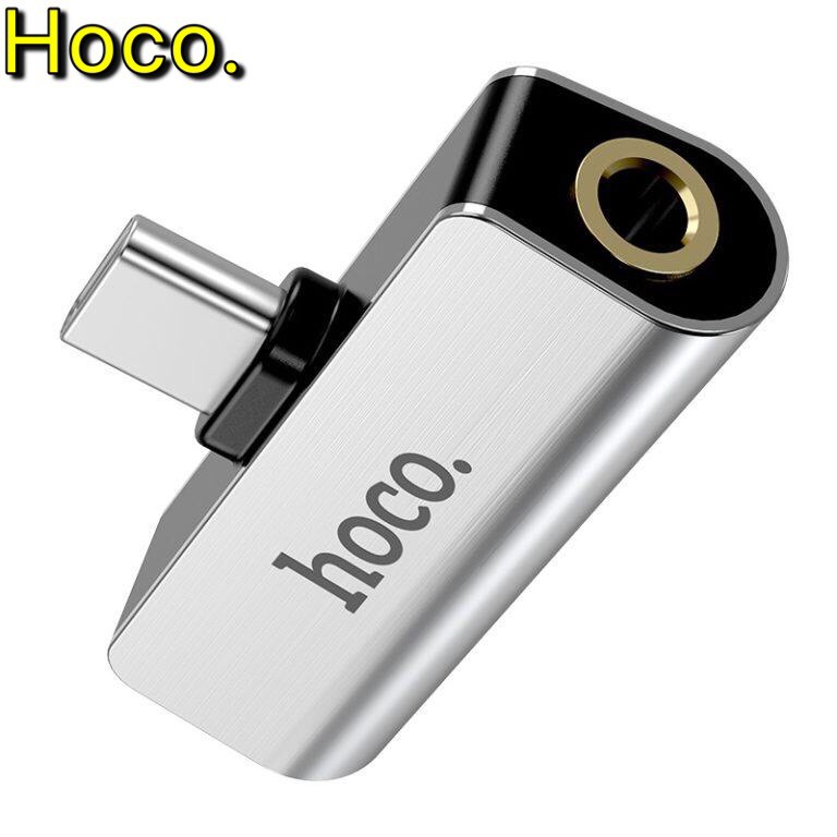 [Mã ELHACE giảm 4% đơn 300K] Jack chuyển đổi Type C sang jack 3.5 Hoco LS26 chính hãng