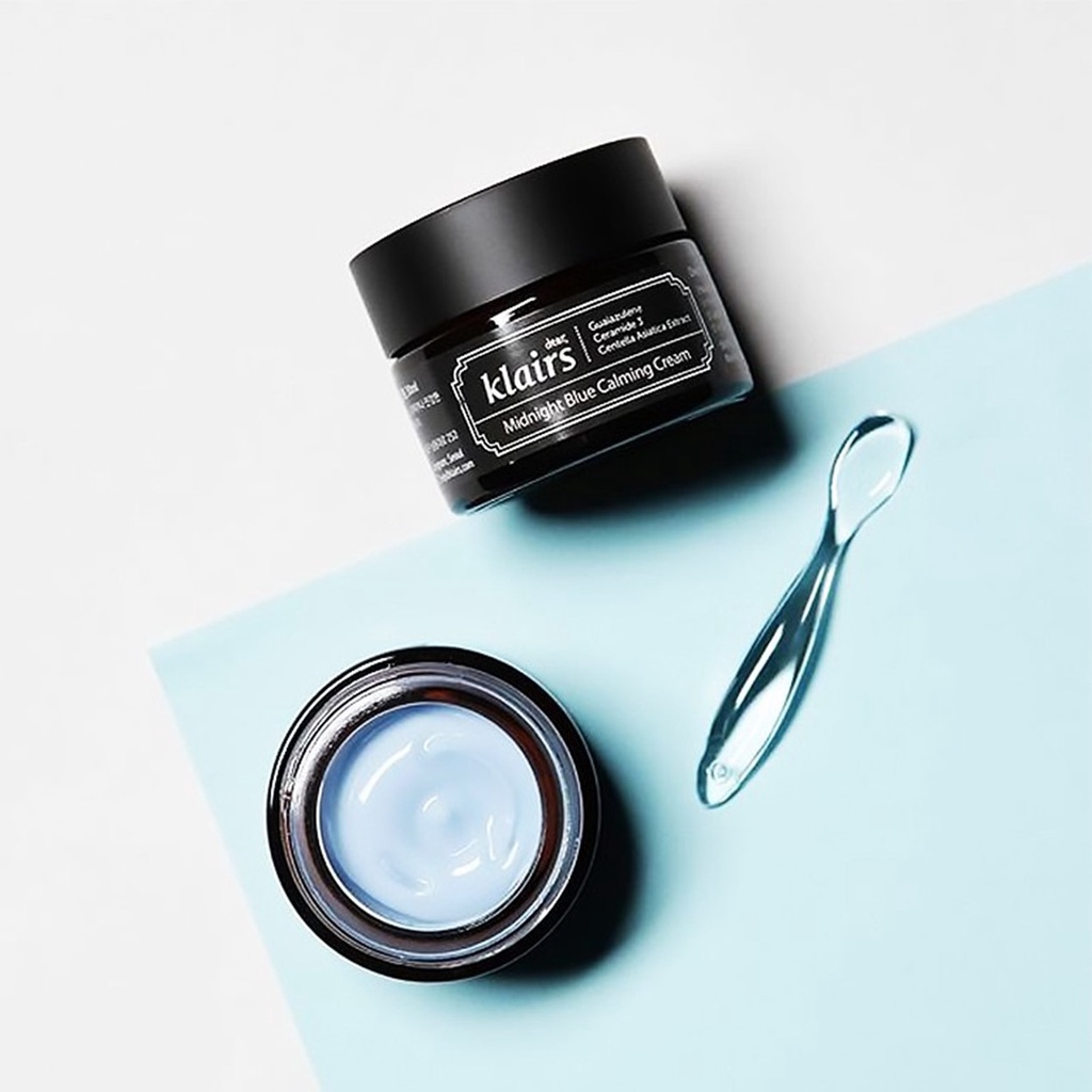 Kem Dưỡng Dear Klairs Midnight Blue Calming Cream 30ml - San Beauty