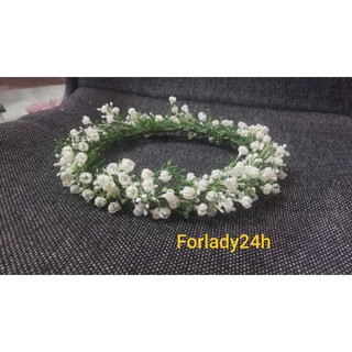 Vòng hoa đội đầu hoa baby cho bé