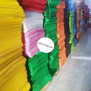 Tấm xốp 1 li tự chọn màu, xốp màu thủ công khổ 451 m