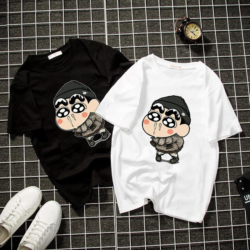 Áo thun unisex chibi dễ thương form rộng vải dày mịn 2019T975