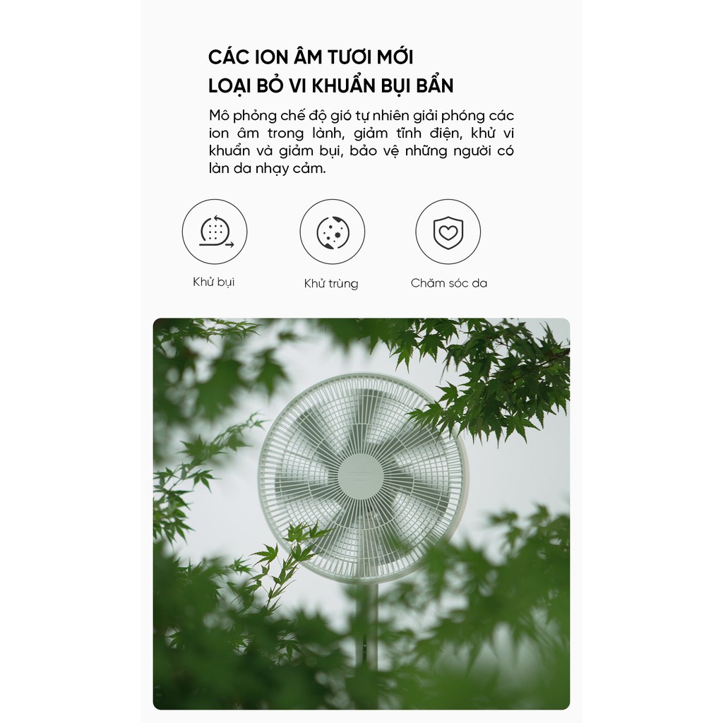 Quạt đứng thông minh Xiaomi Smartmi DC Inverter Gen 3 ZLBPLDS05ZM