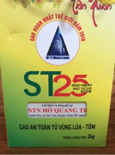 Gạo ST25 gạo ăn toàn từ vùng lúa tôm