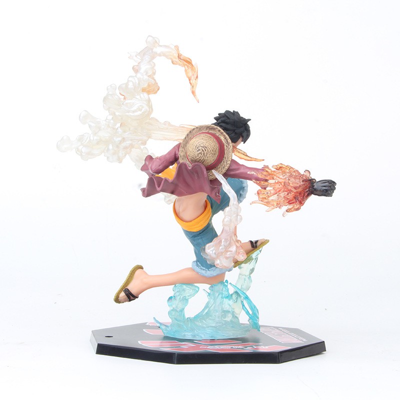 Mô hình Figure Luffy - One Piece siêu ngầu kèm hiệu ứng cao 22cm