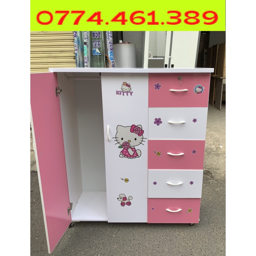 Tủ quần áo 2 cánh cao cấp-tủ nhựa trẻ em giá rẻ ship nhanh HCM BD