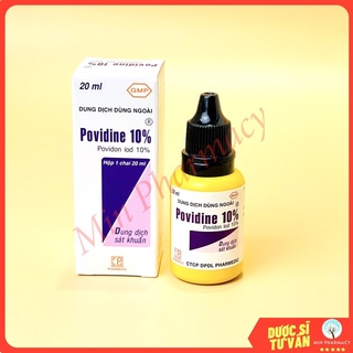 Dung Dịch POVIDINE 10% Pharmedic Sát Khuẩn Ngoài Da - Minpharmacy