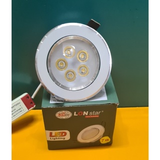 Bóng đèn led âm trần downlight 5W - tròn