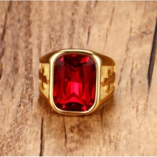 Nhẫn Đính Đá Thời Trang Dành Cho Nam