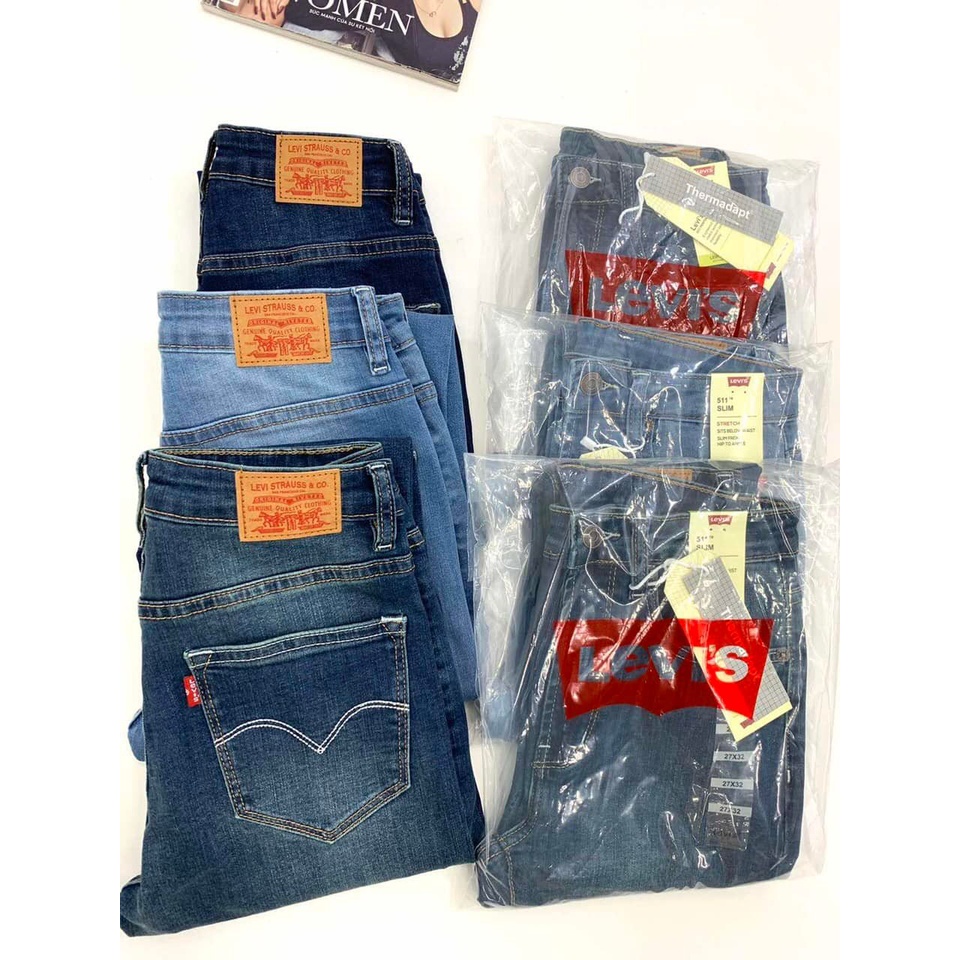 Quần jeans L E V I S dư xịn - hàng sẵn 03 màu
