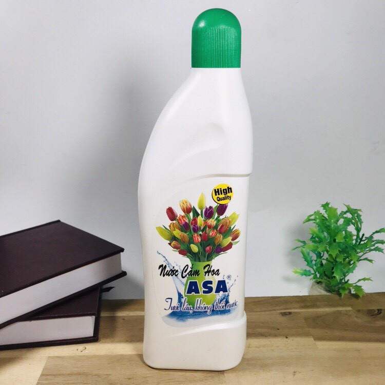 Set 12 chai nước cắm hoa ASA 400ml giúp hoa tươi lâu không bị úng thối nước