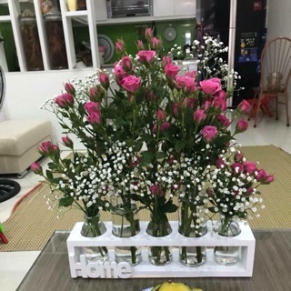 Kệ gỗ bình hoa