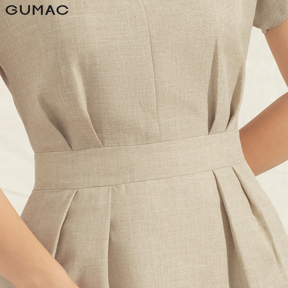 Đầm cổ lật ly mở DA1102 GUMAC | BigBuy360 - bigbuy360.vn