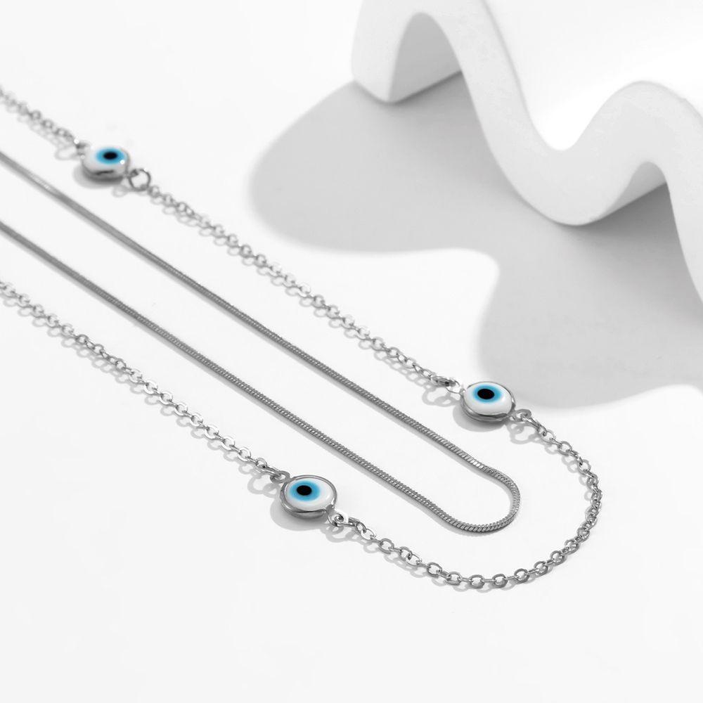 Dây Xích Đeo Thắt Lưng Hai Lớp Bằng Đồng Thời Trang Phong Cách Hip Hop Cá Tính Dành Cho Bạn Nữ