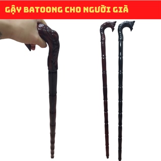 Gậy gỗ batoong chống cho người già gậy gỗ tự nhiên