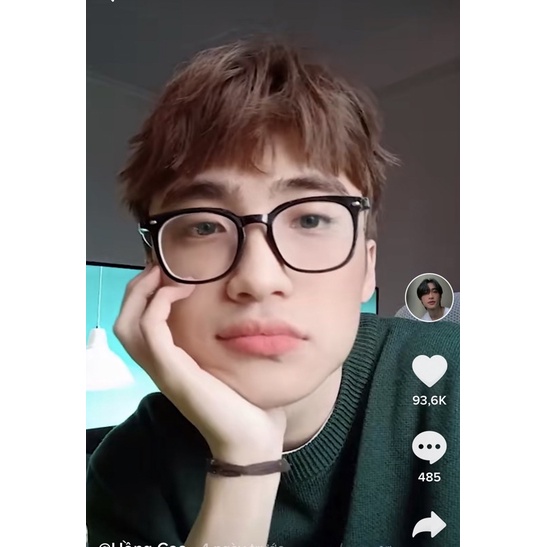 Gọng kính ⚡️𝐇𝐚̀𝐧𝐠 𝐥𝐨𝐚̣𝐢 𝟏⚡️ vuông Booster càng kim loại GMBT lọc ánh sáng xanh Hồng Cao Nấm Eyewear