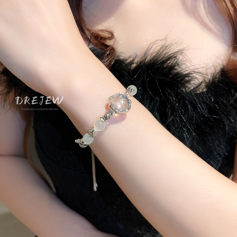 DREJEW Vòng đeo tay đính đá thời trang dành cho nữ