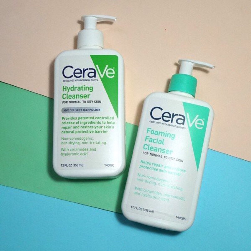 Sữa rửa mặt Cerave Foaming Facial Cleanser 236ml