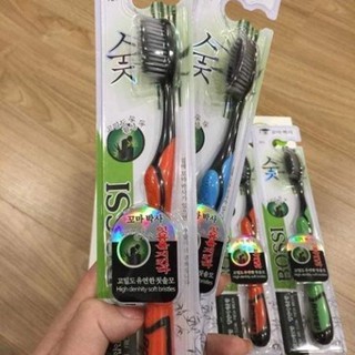 Bàn Chải Đánh Răng Than Tre Bossi [ 1 CHIẾC]