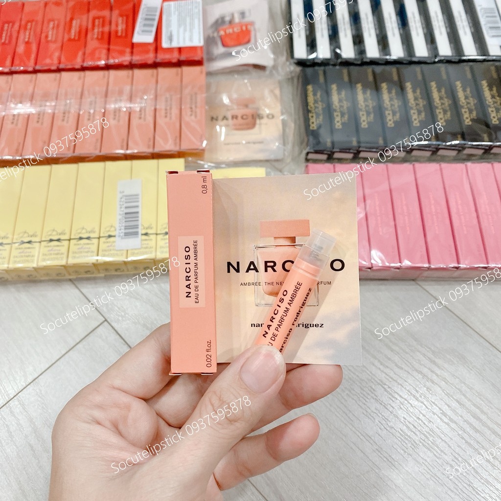 Vial Mẫu Thử Nước Hoa Mini Narciso Rodriguez For Her - Poudree - Pure Musc Đủ Loại Minisize 1ml | BigBuy360 - bigbuy360.vn
