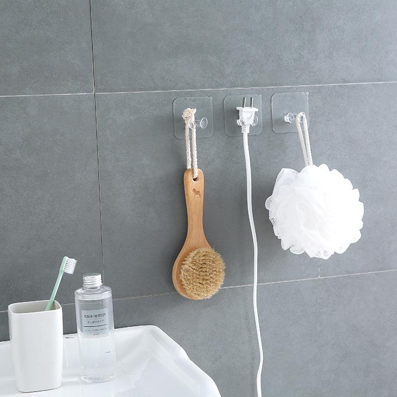 Móc dán tường treo phích cắm điện tiện dụng