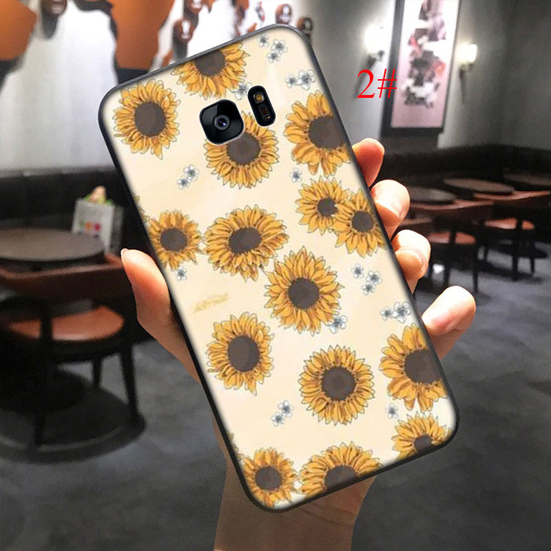 QD3 aesthetic sunflower Soft Silicone Case for Samsung S7 Edge S8 S9 S10 Plus S10E | BigBuy360 - bigbuy360.vn