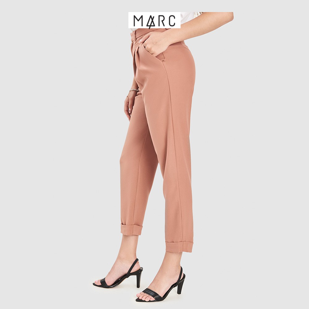 Quần nữ MARC FASHION baggy nhấn ly trước lật lai