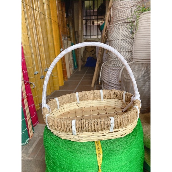 Giỏ mây cắm hoa, trang trí, gói quà, quả trái cây!