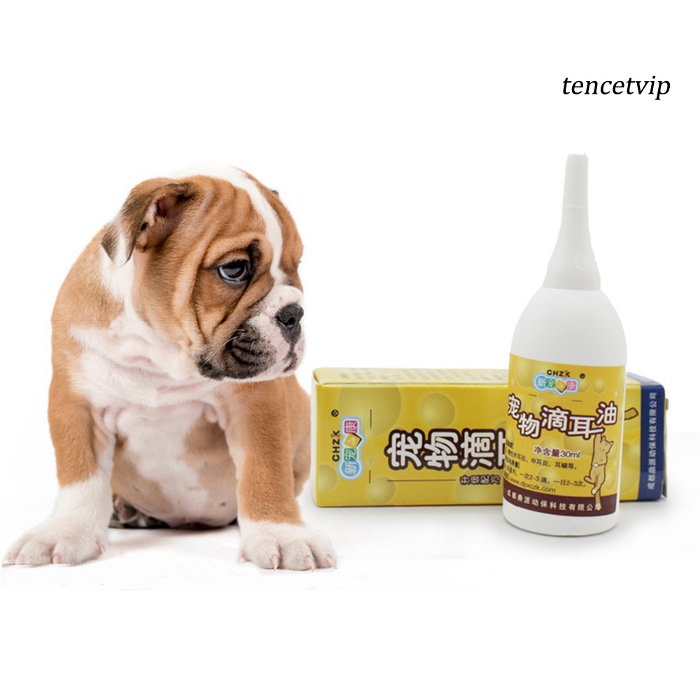 Dung dịch vệ sinh chữa vấn đề lỗ tai tiện dụng cho vật nuôi 30ml