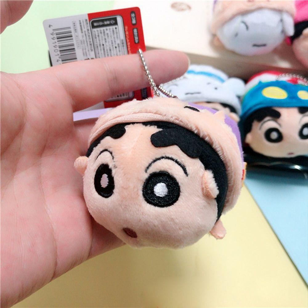 Móc Khóa Hình Cậu Bé Bút Chì Shin-Chan Nhồi Bông Hoạt Hình Mini Trang Trí Ba Lô / Hành Lý