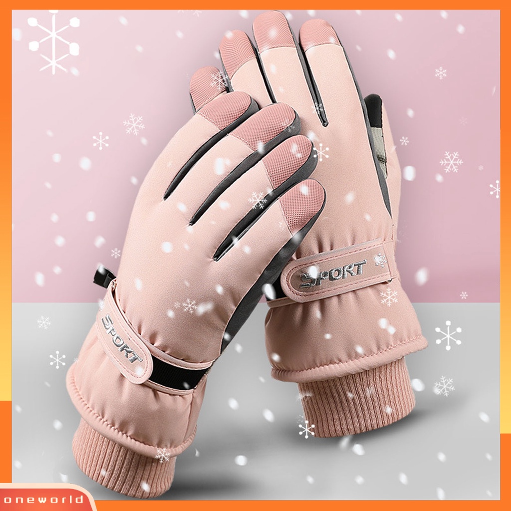|Bộ Đồ Bơi Một Mảnh Dành Cho Nữ| 1 Đôi Găng Tay Giữ Ấm Mùa Đông Chống Trượt Dày Dặn Có Thể Chạm Màn Hình Cảm Ứng