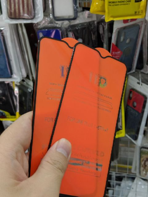 Kính cường lực 11D cho Redmi Note 8 / OnePlus 6T / OnePlus 7 dùng chung Full màn ôm viền 2.5D chất đẹp cao cấp