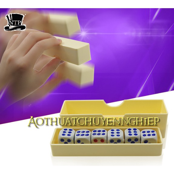 Ảo thuật hộp 6 xí ngầu như ý Kingmagic lắc siêu chuẩn