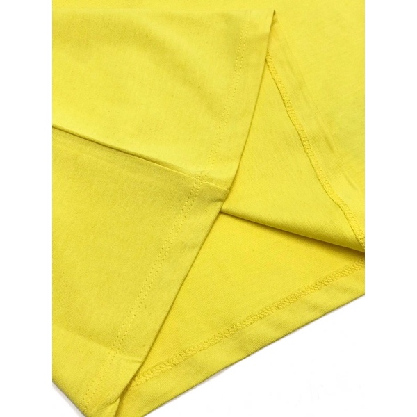 Áo thun unisex G C màu vàng, full tag mác túi zip hãng
